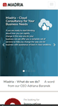 Mobile Screenshot of miadria.com